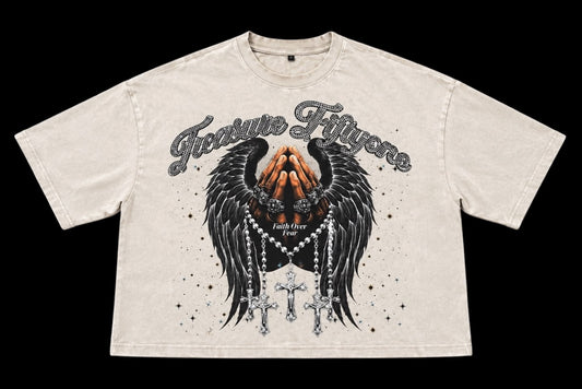 Faith Over Fear Set - Cream (Womens)