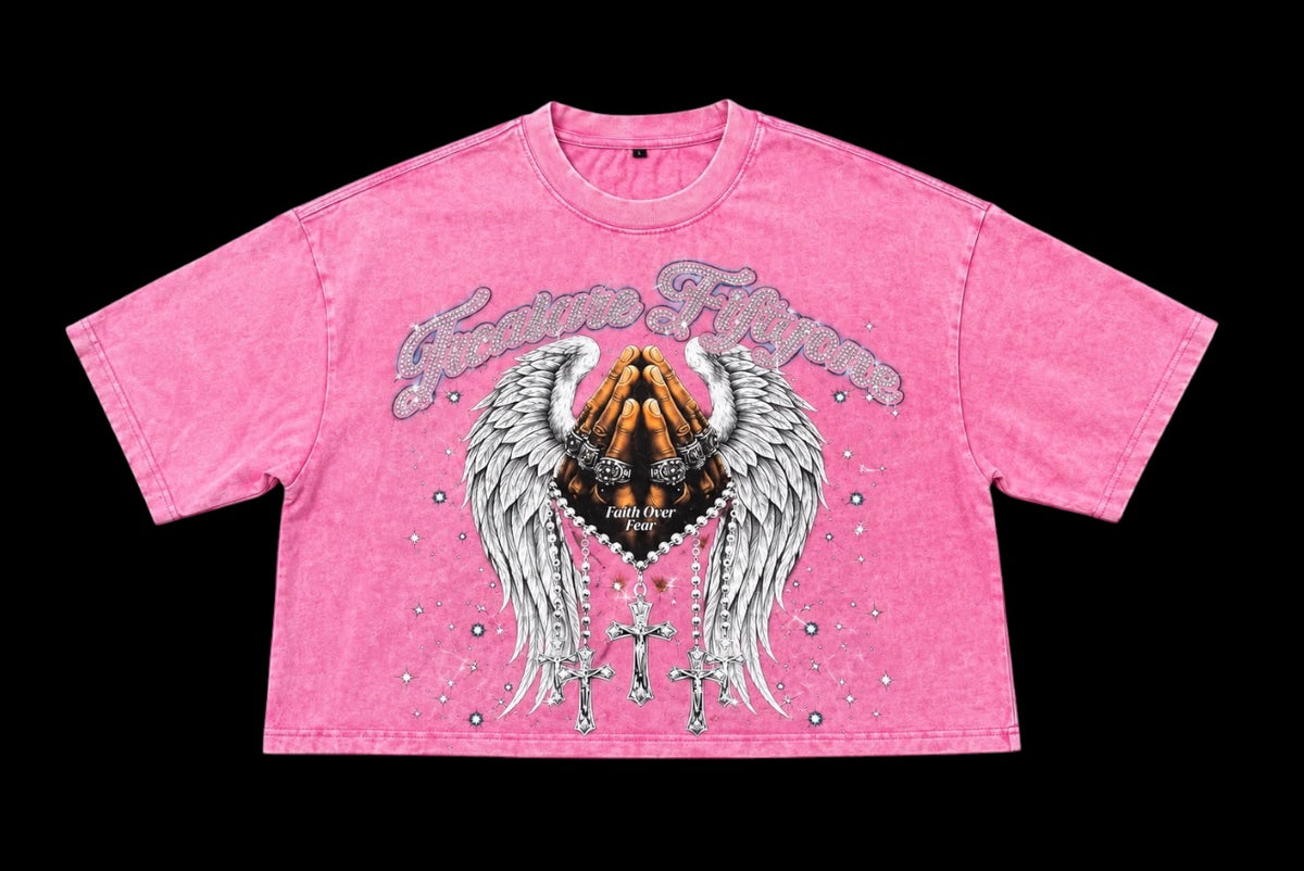 Faith Over Fear Set- Pink (Womens)