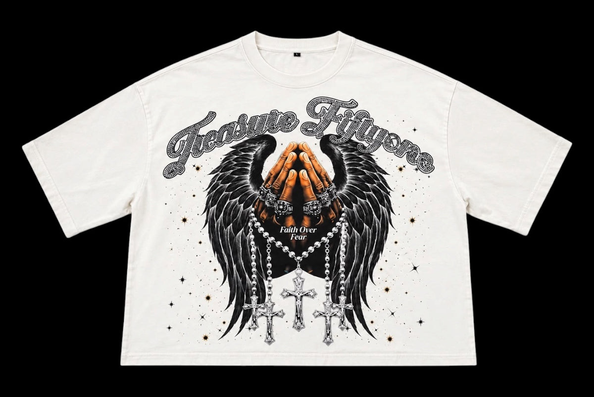 Faith Over Fear Set- White (Womens)