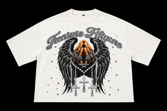 Faith Over Fear Set- White (Womens)