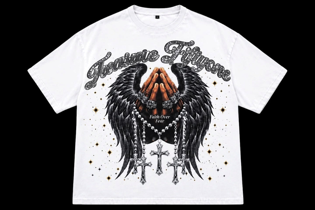 White Faith Over Fear Set (Mens)