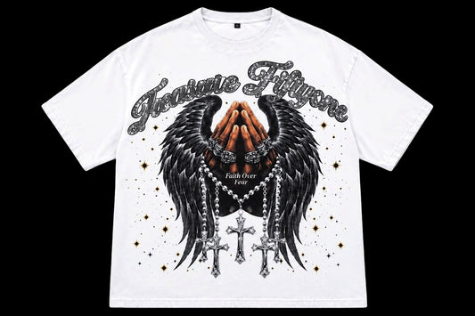 Mens White Tee